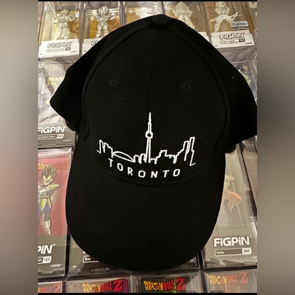 Toronto Canada Black Cap Baseball Hat